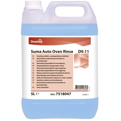 Automatyczne mycie pieców Diversey Suma Auto Oven Rinse D9.11