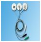 Elektrody EKG wielorazowe Ceracarta Płytkowa 30 mm