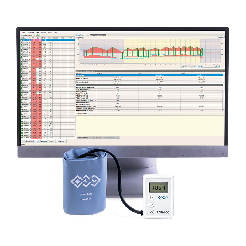 Holtery ciśnieniowe (ABPM) BTL CardioPoint ABPM