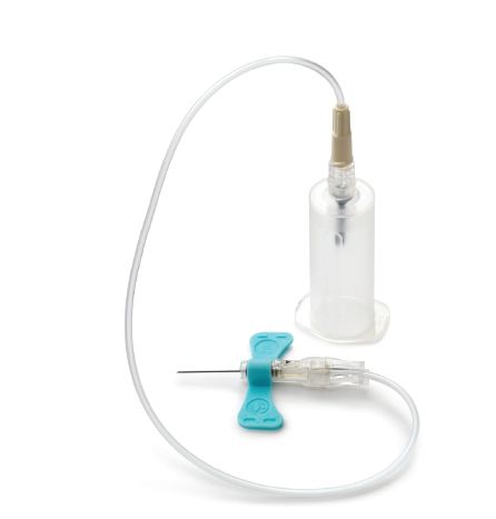 Igły do zamkniętych systemów pobierania krwi Becton Dickinson Vacutainer Push Button z uchwytem