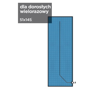 Koce do aparatów do ogrzewania - ochładzania pacjenta EM-MED TCM-51V