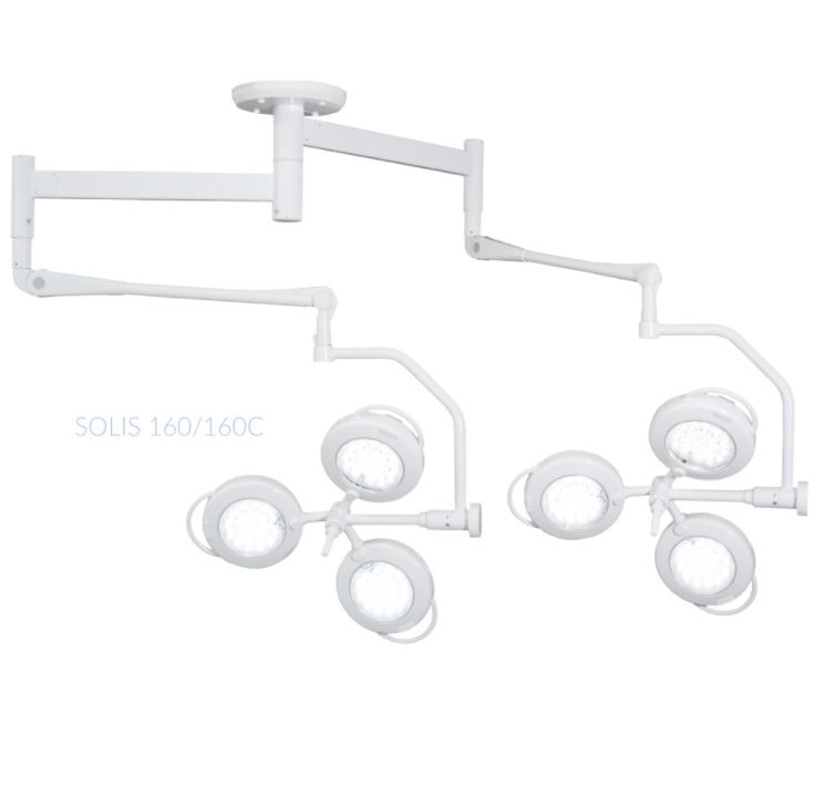 Lampy operacyjne podwójne FAMED ŁÓDŹ SOLIS 160/160 C
