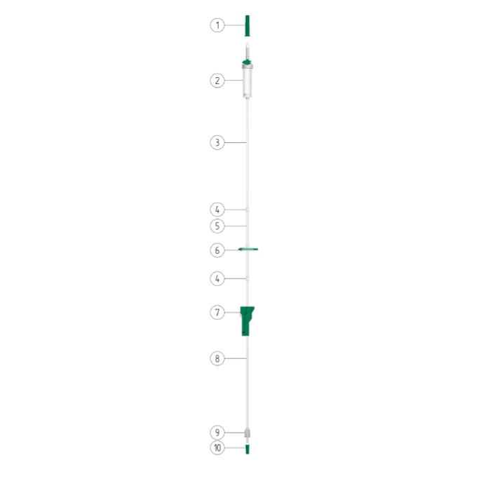 Linie infuzyjne do pomp infuzyjnych Medima BL10, BL11, BL12