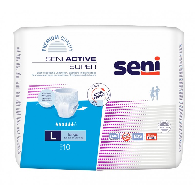 Majtki chłonne TZMO Seni Active Super