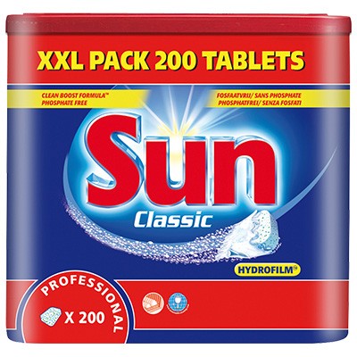 Maszynowe mycie naczyń Diversey Sun Professional Classic Tablets
