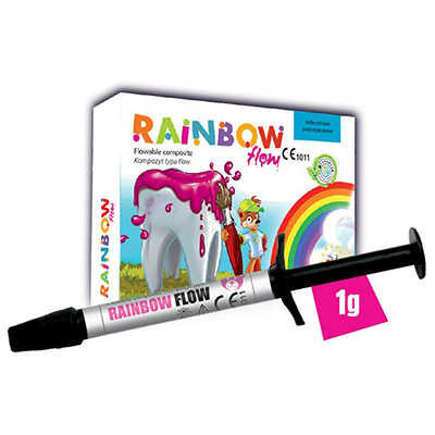 Materiały do wypełnień stomatologicznych Cerkamed Rainbow Flow