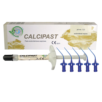 Materiały do zabiegów endodontycznych Cerkamed CALCIPAST