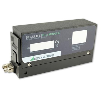 Moduły pomiarowe przepływu do testerów urządzeń infuzyjnych GOSSEN METRAWATT Seculife IF PRO Flow Module