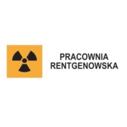 Naklejki i tabliczki do oznakowania pracowni RTG Beta Antix Oznakowanie pracowni rentgenowskiej