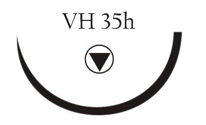 Nici chirurgiczne z igłą okrągłą Vigilenz Ecosorb E19VH35h