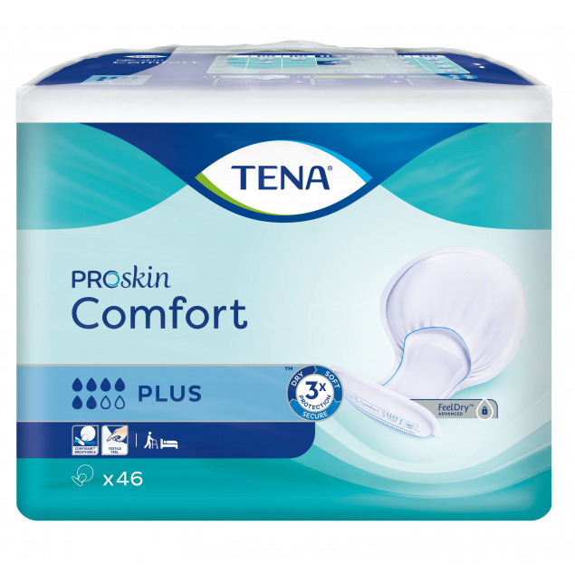 Pieluchy anatomiczne dla dorosłych Tena Comfort Plus