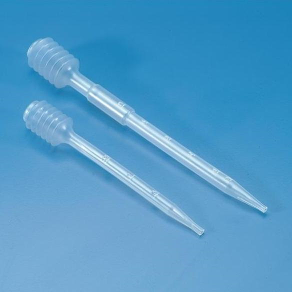 Pipety z tworzyw sztucznych Kartell Pipeta Pasteura PE 5 ml jednorazowa