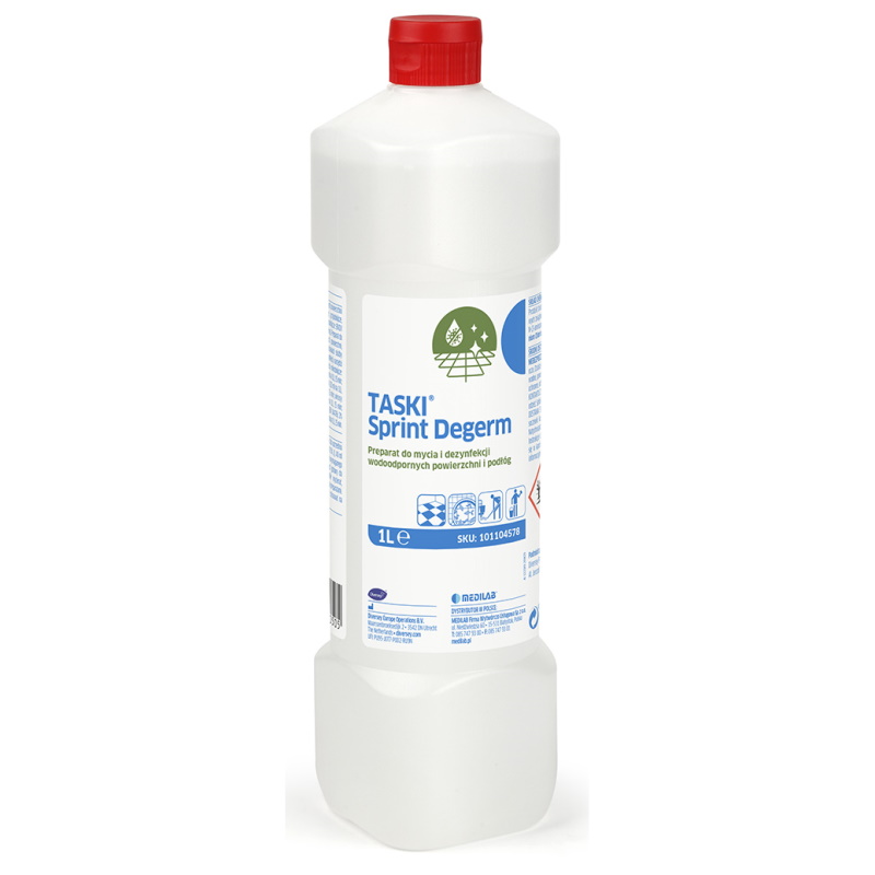 Preparaty do manualnej dezynfekcji powierzchni Diversey Taski Sprint Degerm
