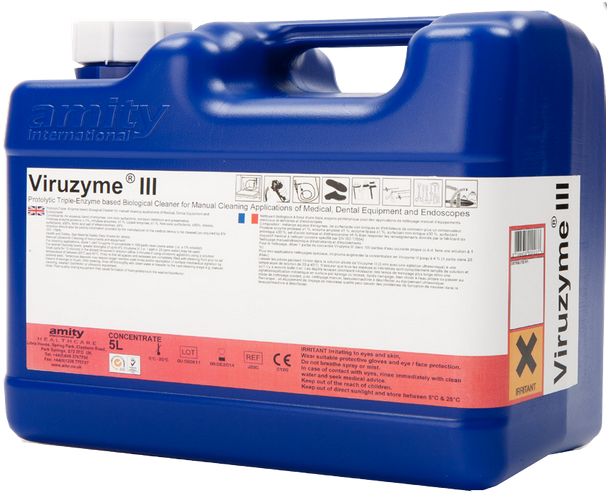 Preparaty do ultradźwiękowego mycia narzędzi Amity International VIRUZYME III