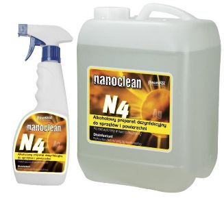 Preparaty myjące do powierzchni ponad podłogowych nano-TECH NanoClean N4