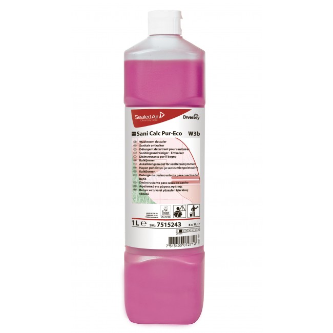 Preparaty myjące do sanitariatów Diversey TASKI Sani Calc Pur-Eco