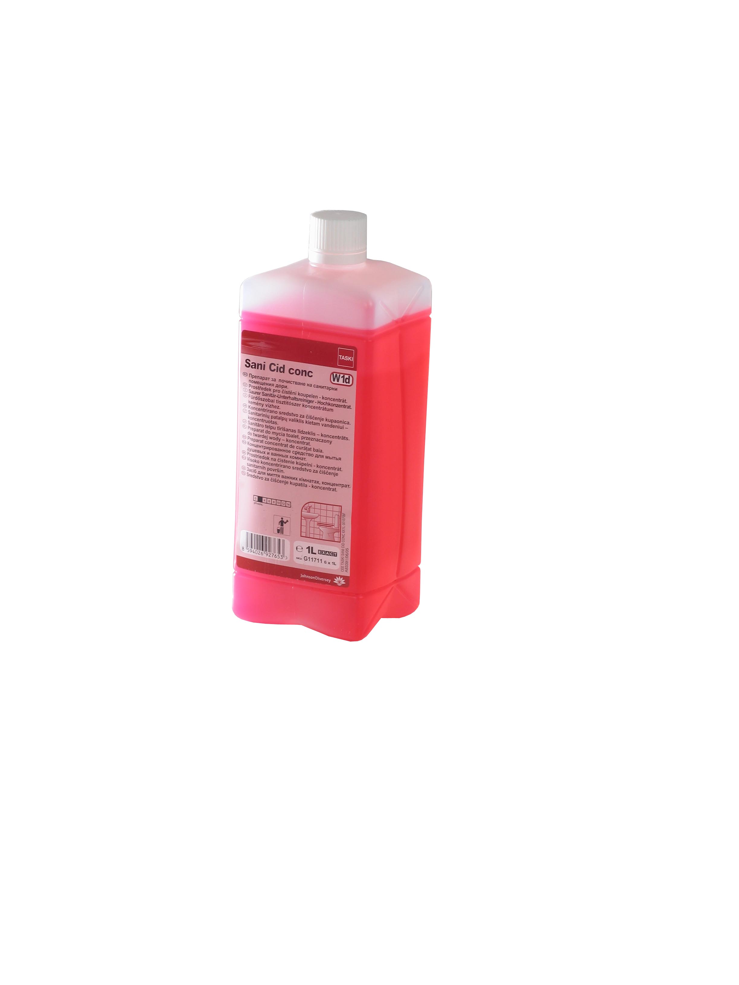 Preparaty myjące do sanitariatów Diversey TASKI Sani Cid conc Refill