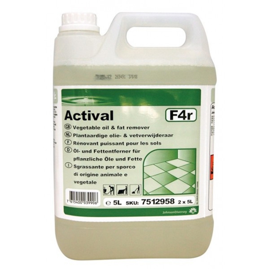 Ręczne mycie Diversey Actival F4r