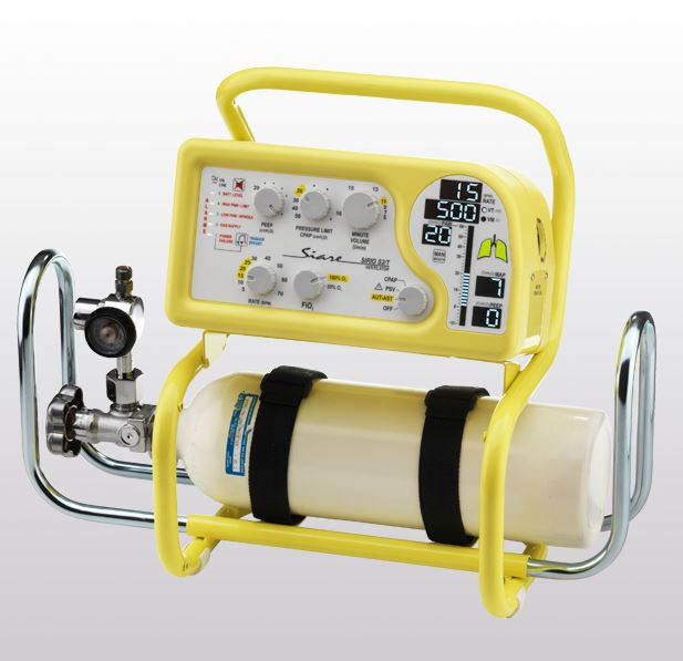 Respiratory transportowe Siare SIRIO S2/T Spiro