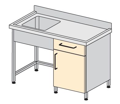Szafki zlewozmywakowe TRIBO SK 3014/04