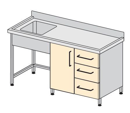 Szafki zlewozmywakowe TRIBO SK 3017/01