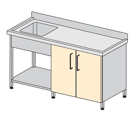 Szafki zlewozmywakowe TRIBO SK 3019/02