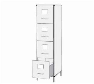 Szafy kartotekowe Vitrum SK-01