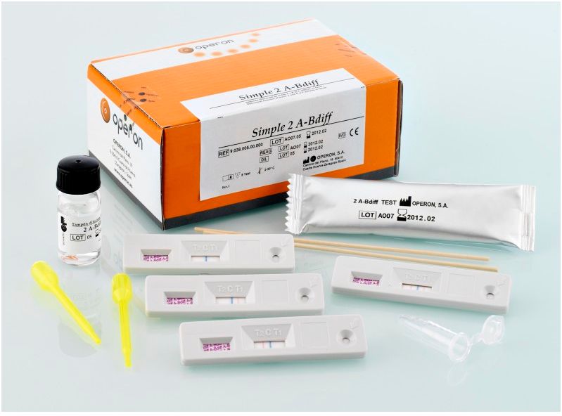 Testy diagnostyczne B/D Clostridium difficile tox A/B