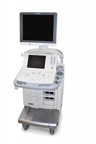 Ultrasonografy wielonarządowe używane b/d Toshiba Aplio 300 - medsystems rekondycjonowany