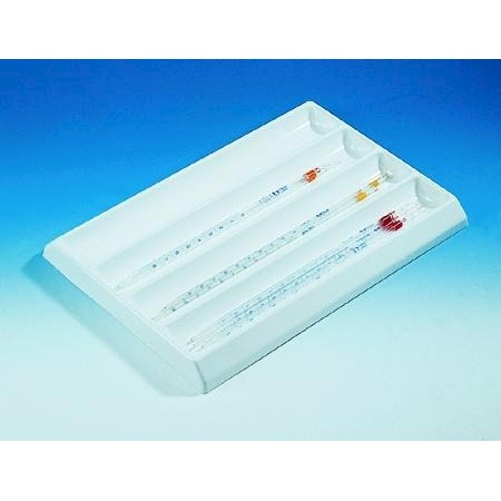 Akcesoria do pipet Kartell Kuwety PVC z przegrodami na pipety