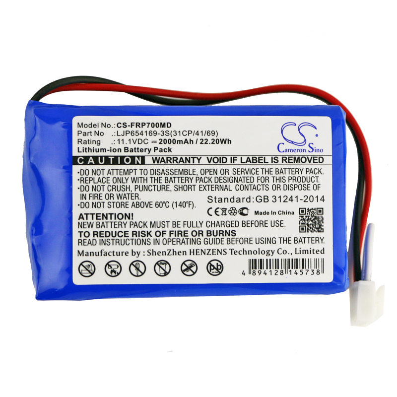 Akumulatory i baterie do pomp infuzyjnych Cameron Sino Do Fresenius VP7