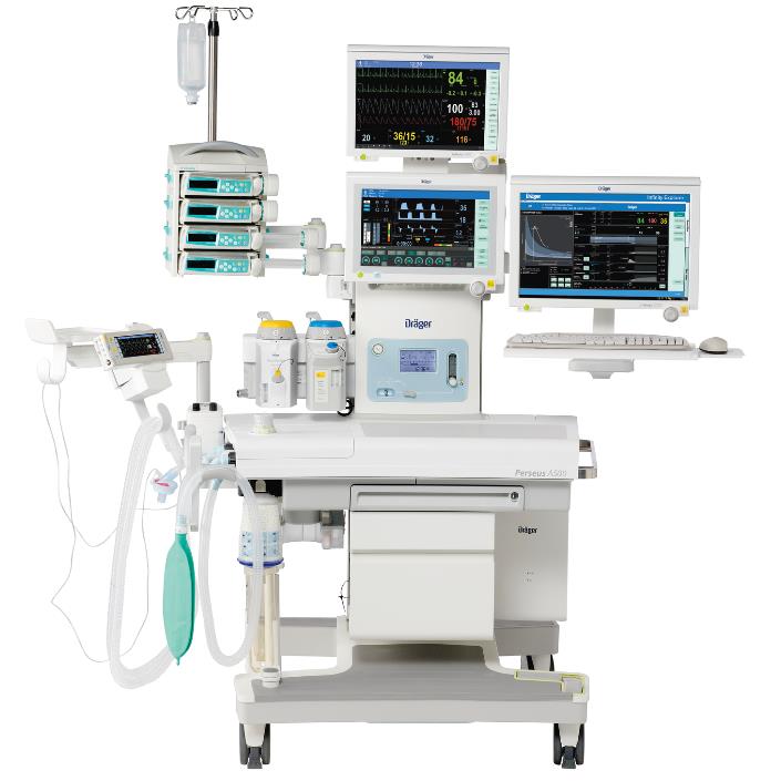 Aparaty do znieczulenia ogólnego Dräger Perseus A500
