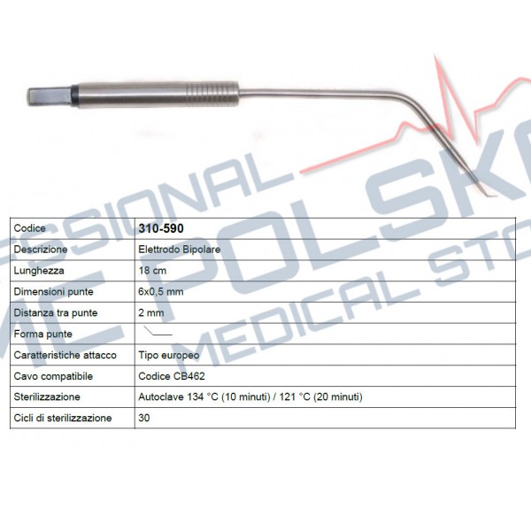 Elektrody elektrochirurgiczne SURTRON 310-590