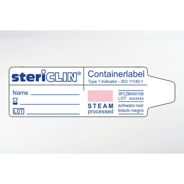 Etykiety do sterylizacji steriCLIN Do kontenerów