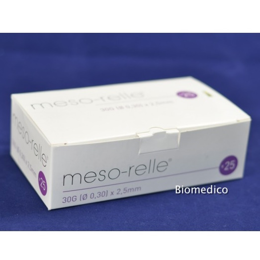 Igły do mezoterapii i mikrozastrzyków Biotekne Mesorelle