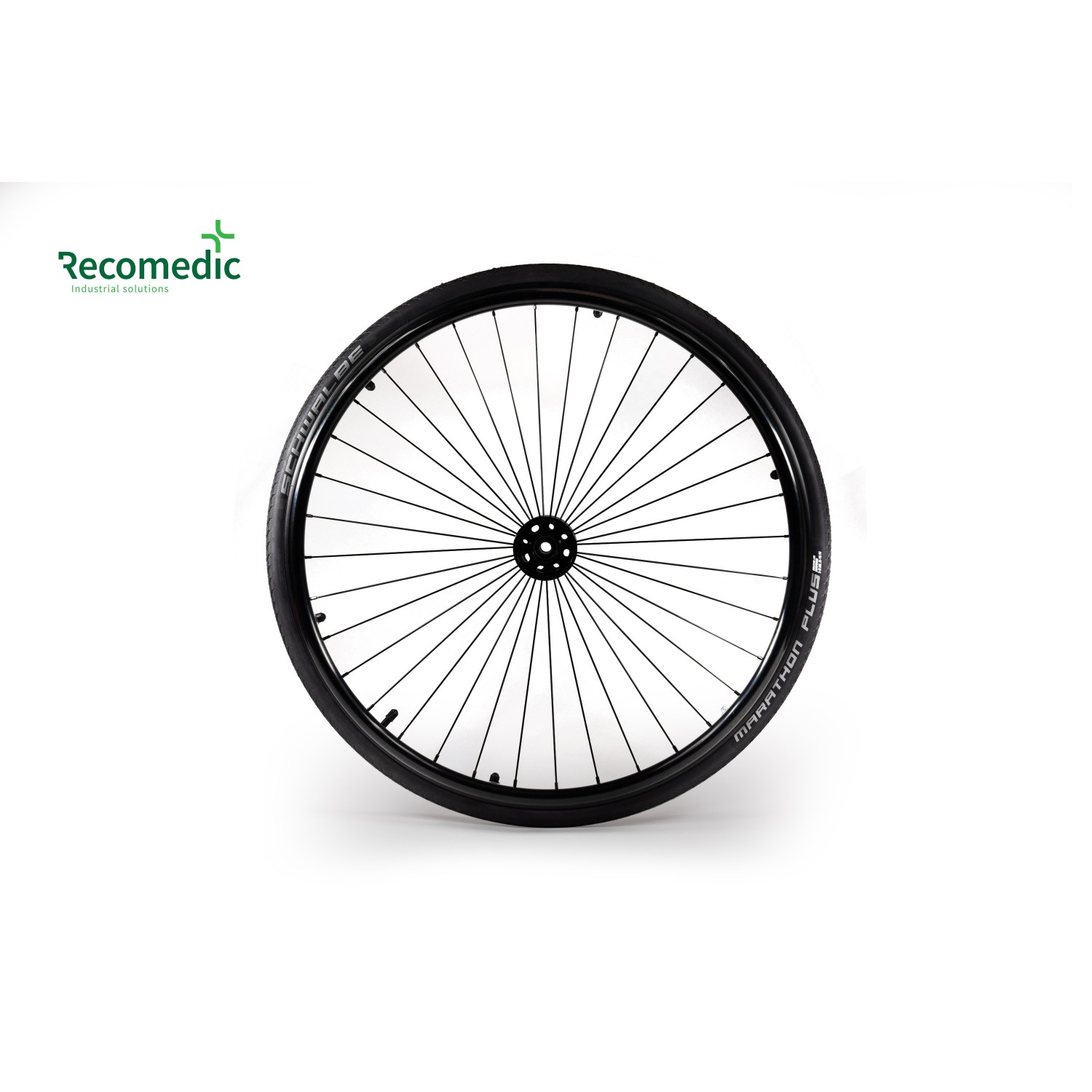 Koła do wózków inwalidzkich Recomedic K-28X1-CC24-HA-MPE-C