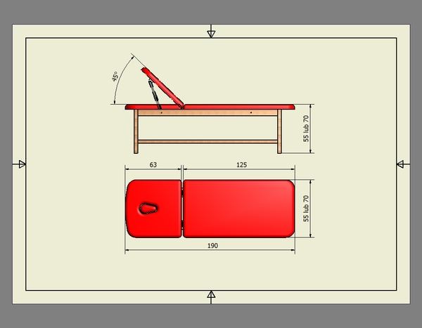 Kozetki medyczne WSTECH LD-S01, LD-S02