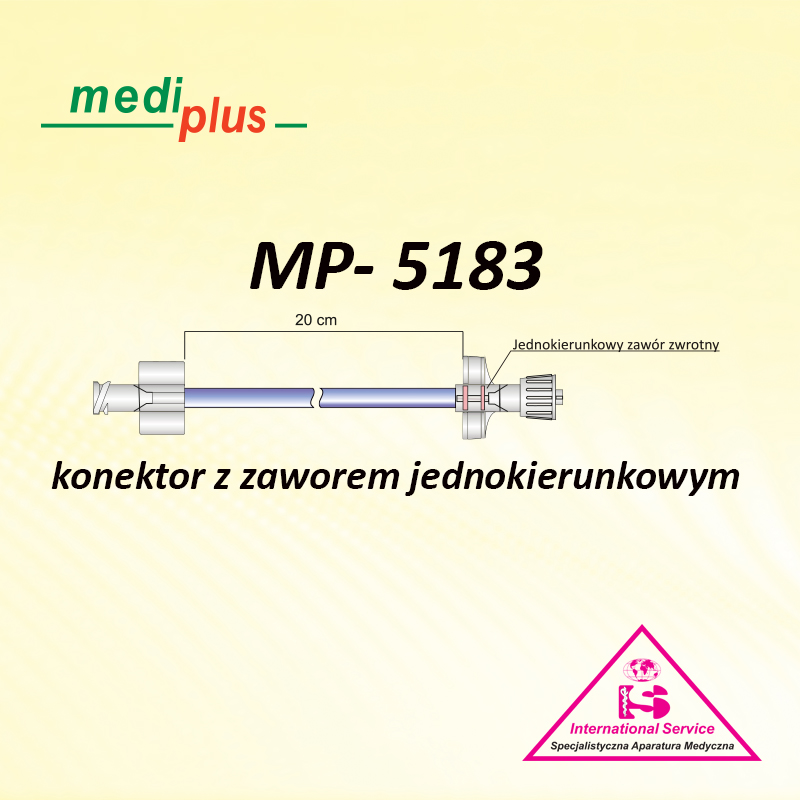 Linie infuzyjne do pomp infuzyjnych Medi Plus Pump Tubes