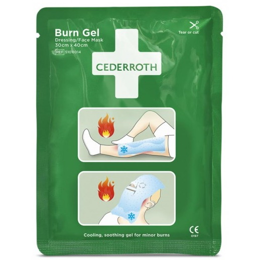 Opatrunki hydrożelowe - kompresy Cederroth Burn Gel Dressing