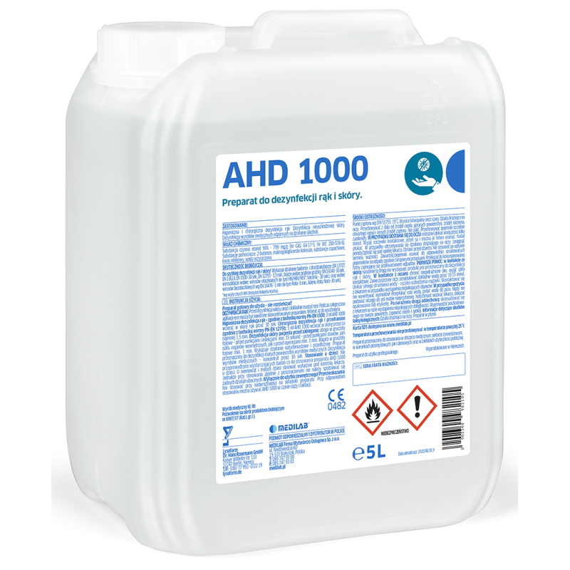 Preparaty do dezynfekcji rąk i skóry Lysoform AHD 1000