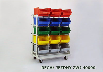 Regały do pojemników warsztatowych Artech regały