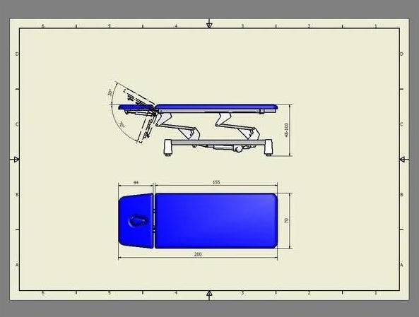 Stoły terapeutyczne WSTECH SS-H01,H02,H03,H04,H05,H06