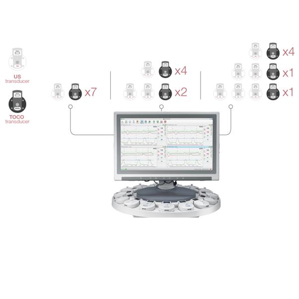 Systemy monitoringu położniczego KTG EDAN FTS-6