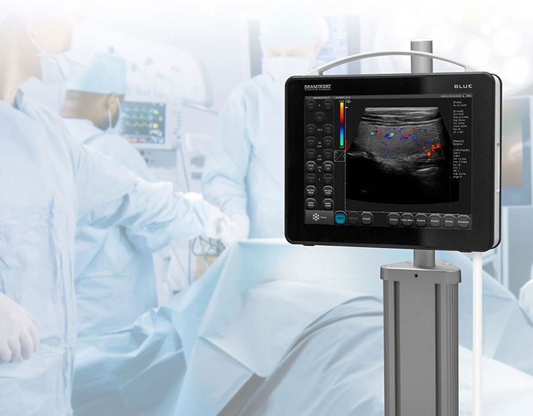 Ultrasonografy kieszonkowe ręczne (USG) DRAMIŃSKI BLUE