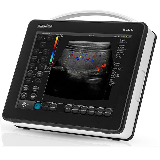 Ultrasonografy kieszonkowe ręczne (USG) DRAMIŃSKI BLUE