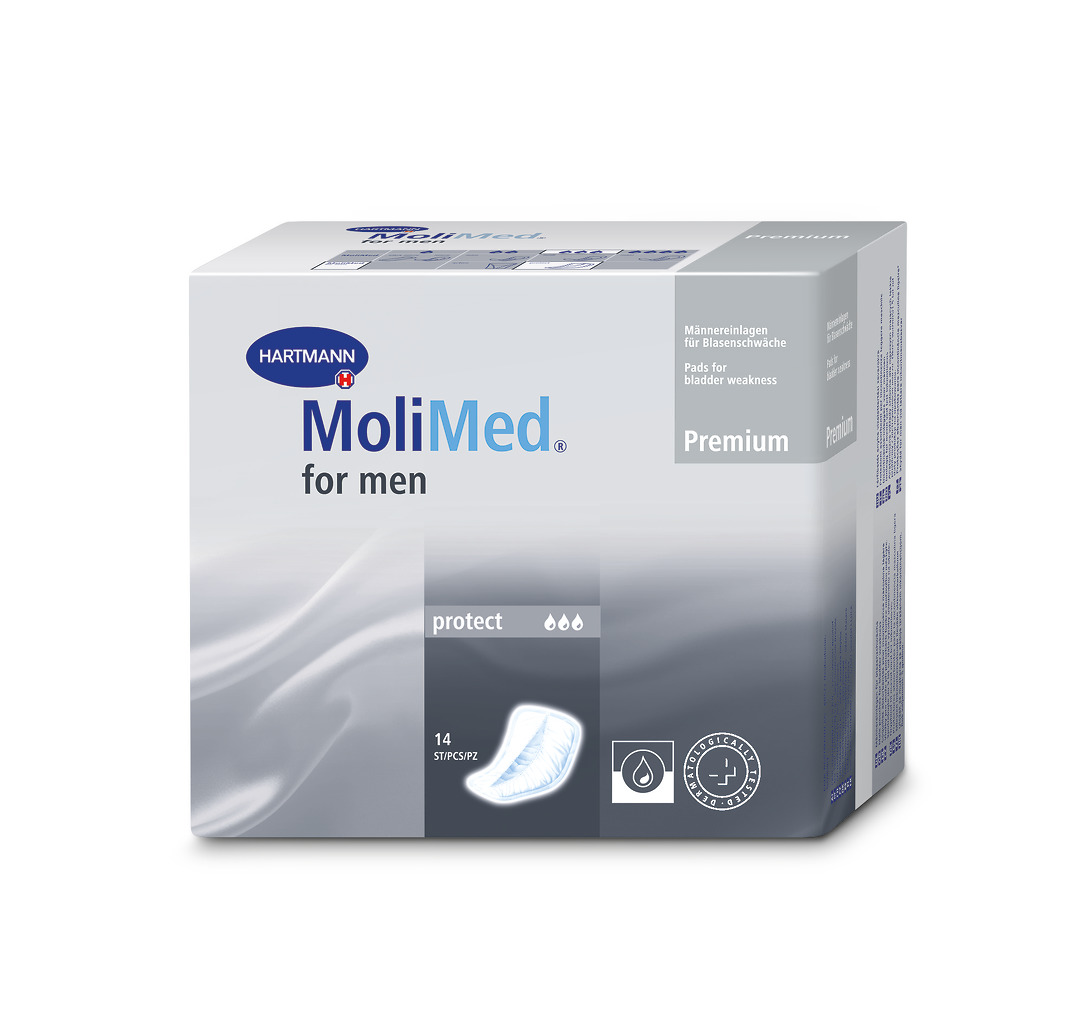 Wkłady anatomiczne HARTMANN MoliMed for men