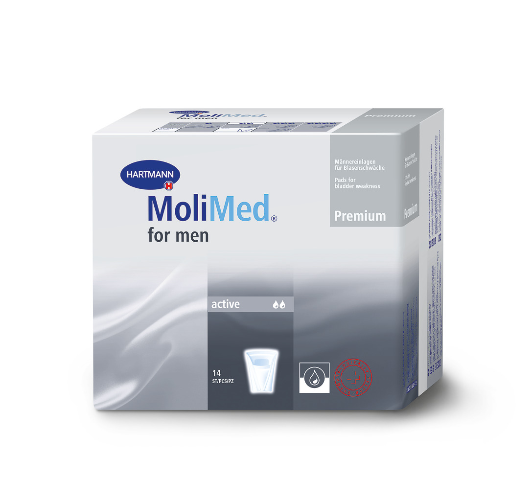 Wkłady anatomiczne HARTMANN MoliMed for men