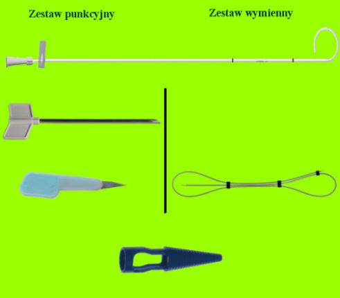 Zestawy do punkcji pęcherza moczowego - cystostomii
