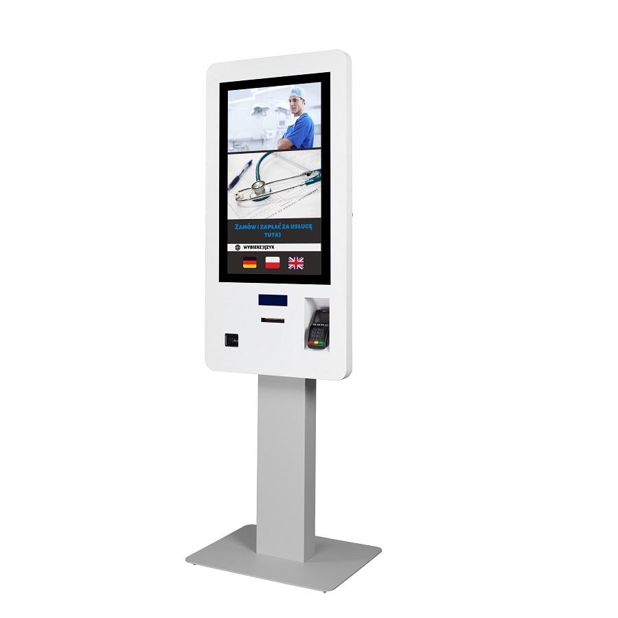 Kioski samoobsługowe do placówek medycznych